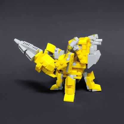 JieStar MOC Building Block Set: Crystal Collector City Truck 21035