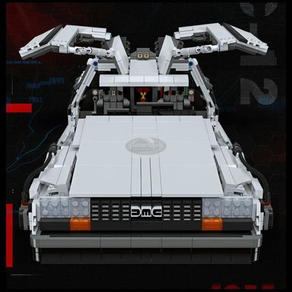JieStar MOC Building Block Set: DeLorean DMC-12 Return To The Future Car, Model 92004