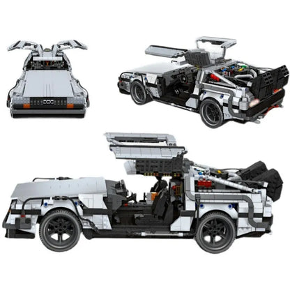 JieStar MOC Building Block Set: DeLorean DMC-12 Return To The Future Car, Model 92004