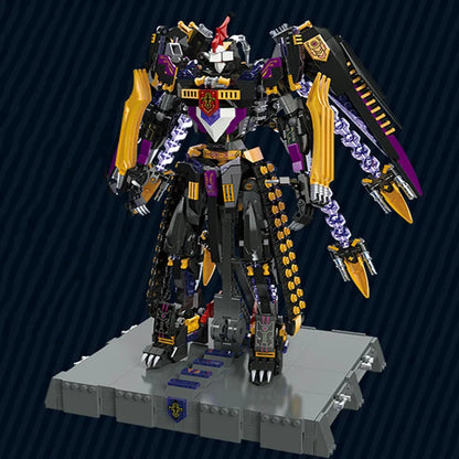 JieStar MOC Building Block Set: Endless Dawn Calamity Knight Mecha Rider, Model JS67010