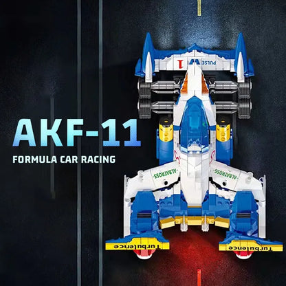 JieStar MOC Building Block Set: AKF-11 Concept F1 Racing Car 92003