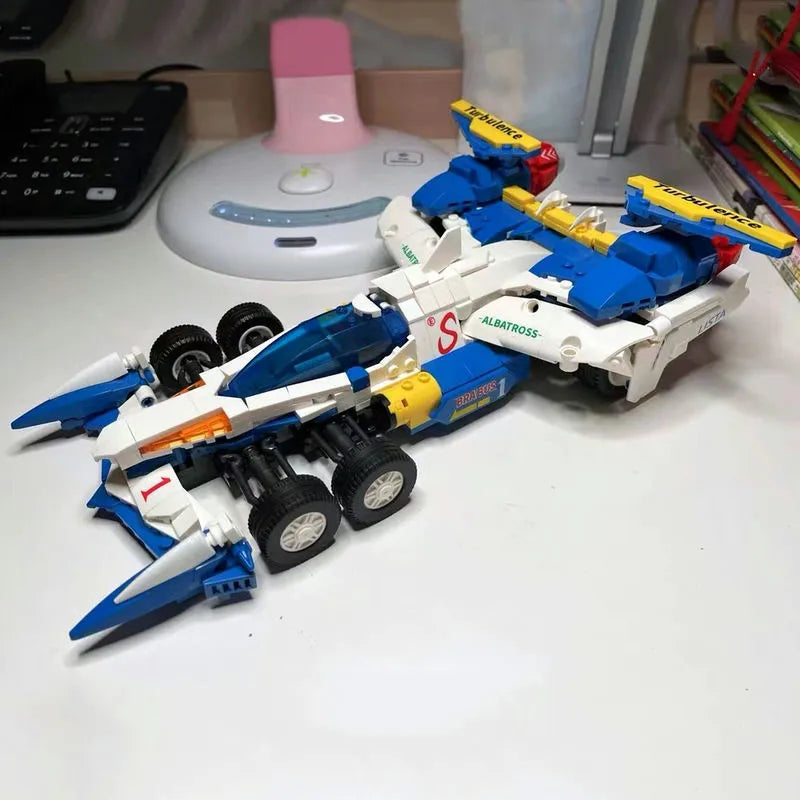 JieStar MOC Building Block Set: AKF-11 Concept F1 Racing Car 92003