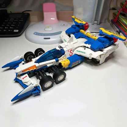 JieStar MOC Building Block Set: AKF-11 Concept F1 Racing Car 92003