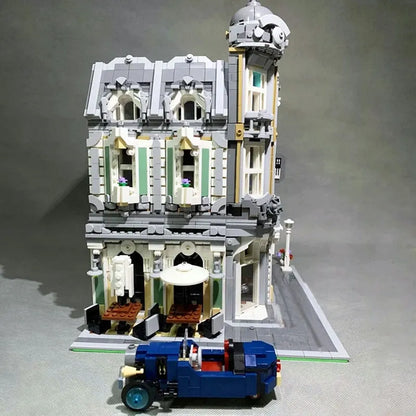 JieStar MOC Building Block Set: Corner Jazz Cafe 89100