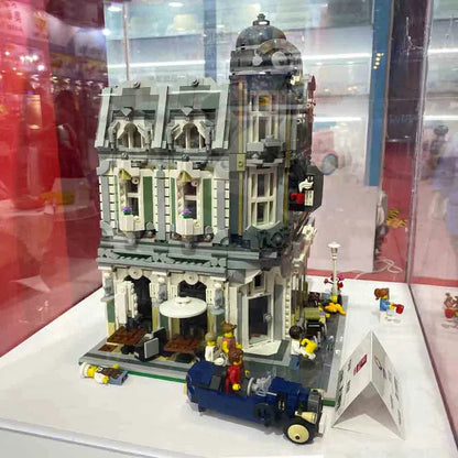 JieStar MOC Building Block Set: Corner Jazz Cafe 89100