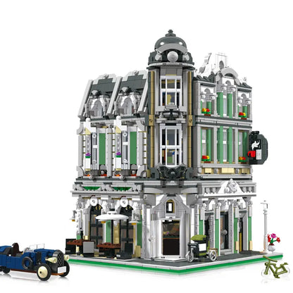 JieStar MOC Building Block Set: Corner Jazz Cafe 89100