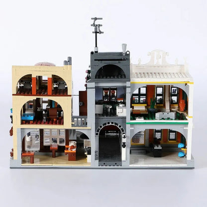 JieStar MOC Building Block Set: Lisbon Tram Station 89132