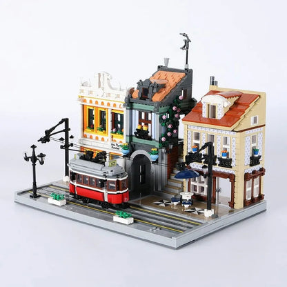 JieStar MOC Building Block Set: Lisbon Tram Station 89132