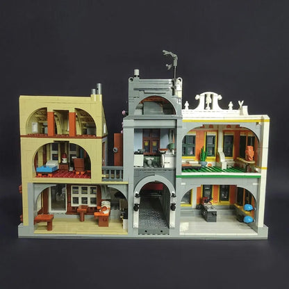 JieStar MOC Building Block Set: Lisbon Tram Station 89132