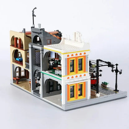 JieStar MOC Building Block Set: Lisbon Tram Station 89132