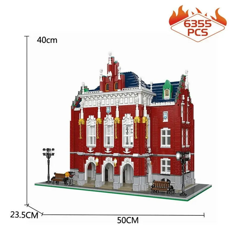 JieStar MOC Building Block Set: University 89123