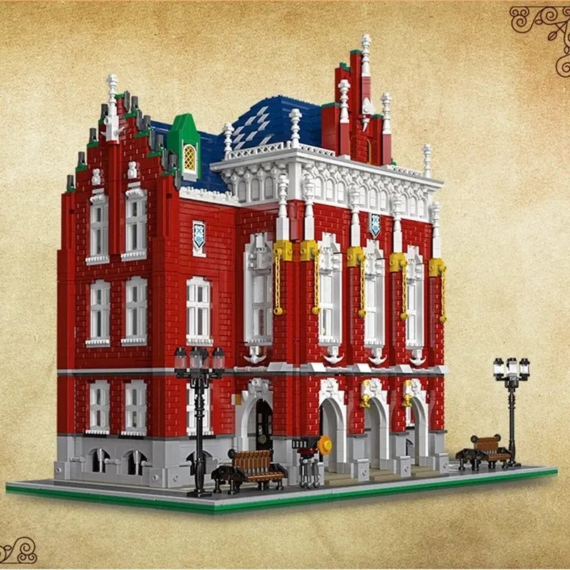 JieStar MOC Building Block Set: University 89123