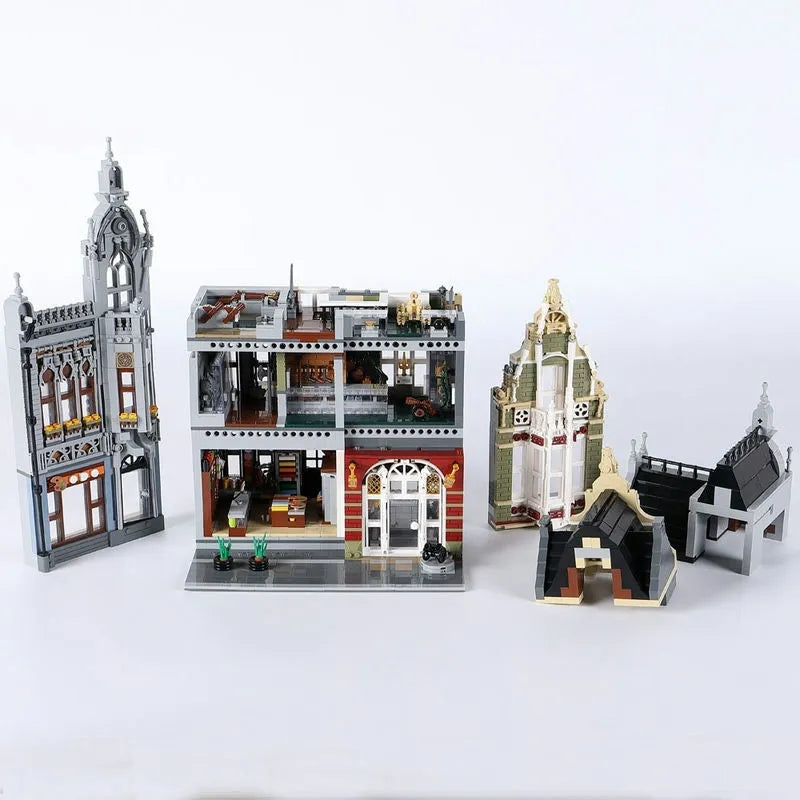 JieStar MOC Building Block Set: Weapon Museum Shop, Model 89125