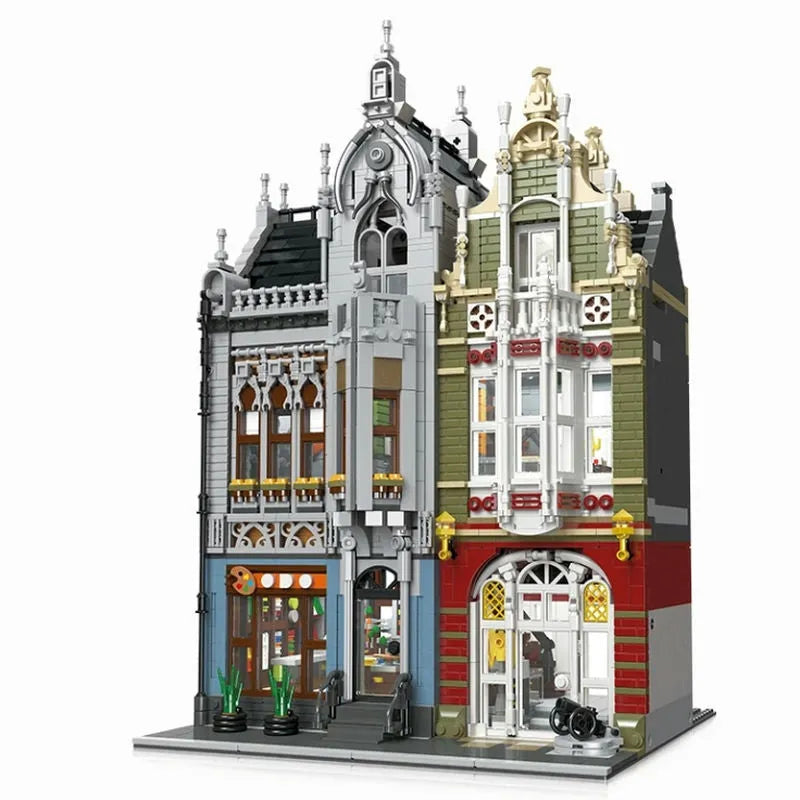 JieStar MOC Building Block Set: Weapon Museum Shop, Model 89125