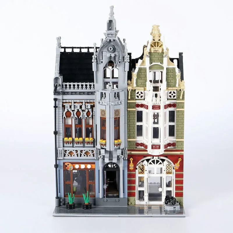 JieStar MOC Building Block Set: Weapon Museum Shop, Model 89125