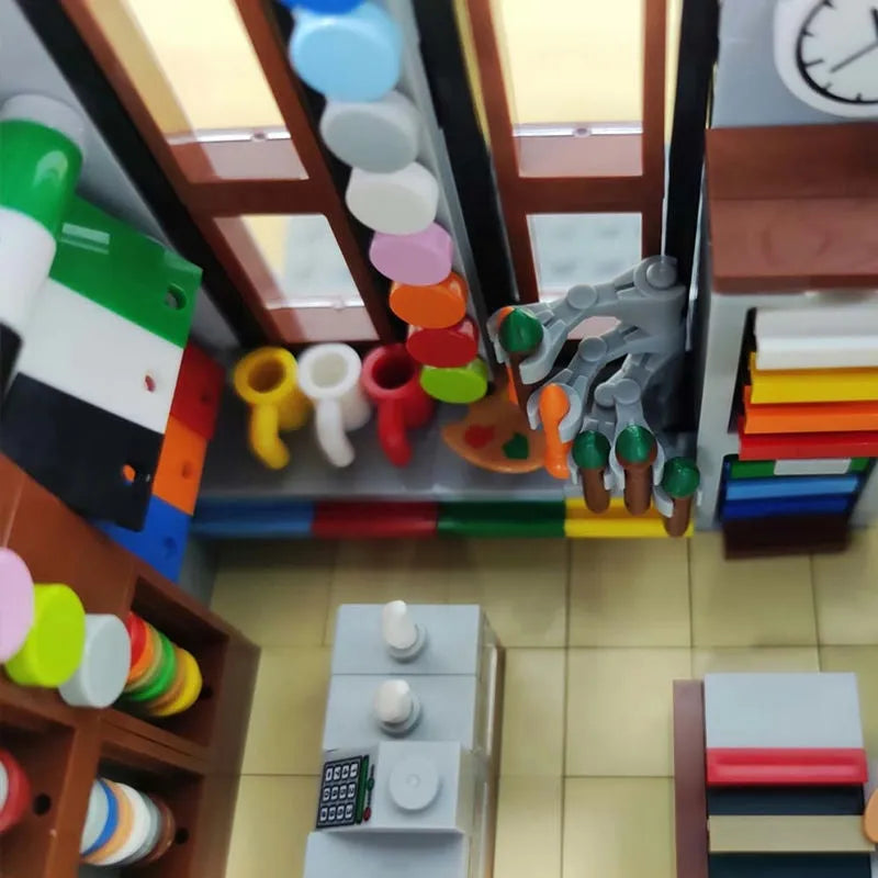 JieStar MOC Building Block Set: Weapon Museum Shop, Model 89125