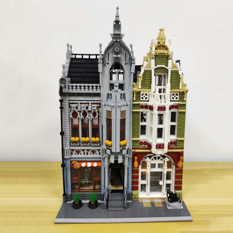 JieStar MOC Building Block Set: Weapon Museum Shop, Model 89125