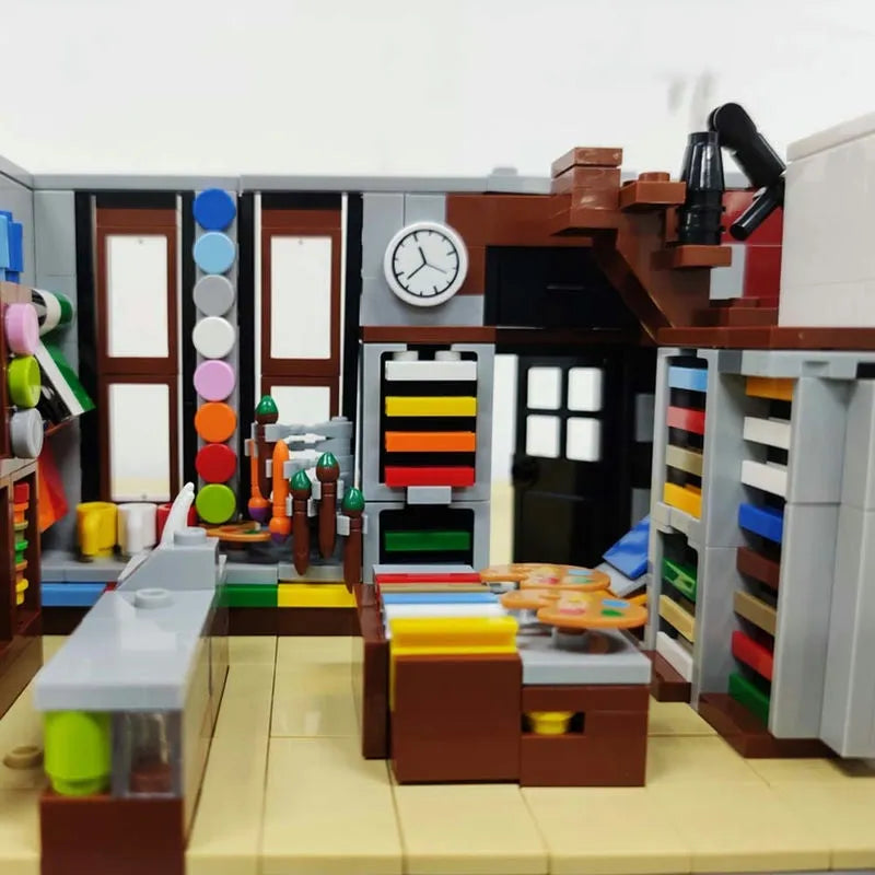 JieStar MOC Building Block Set: Weapon Museum Shop, Model 89125