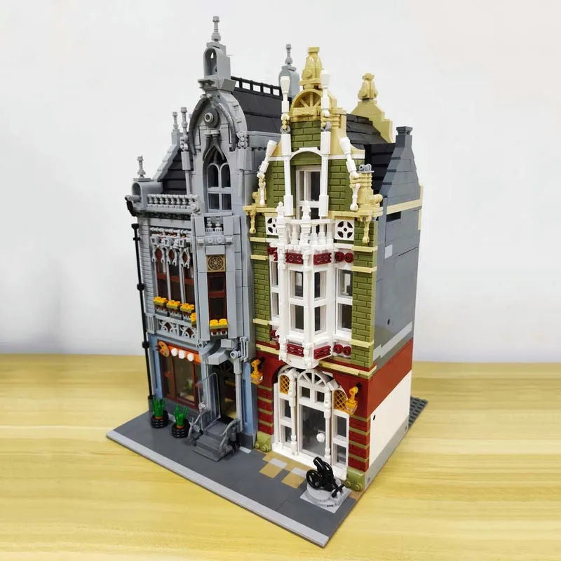 JieStar MOC Building Block Set: Weapon Museum Shop, Model 89125
