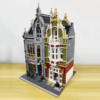 JieStar MOC Building Block Set: Weapon Museum Shop, Model 89125