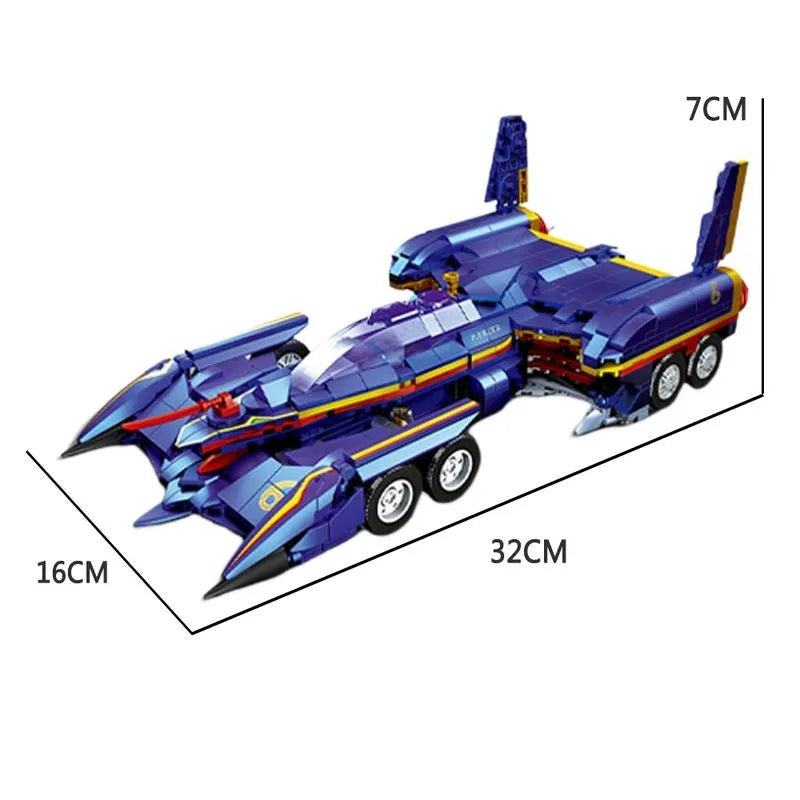JieStar MOC Building Block Set: Formula NP1 Racing Car 92030