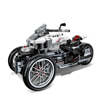 JieStar MOC Building Block Set: Honda Neo Wing Bike RC Motorcycle 91024