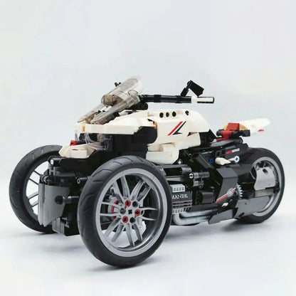 JieStar MOC Building Block Set: Honda Neo Wing Bike RC Motorcycle 91024