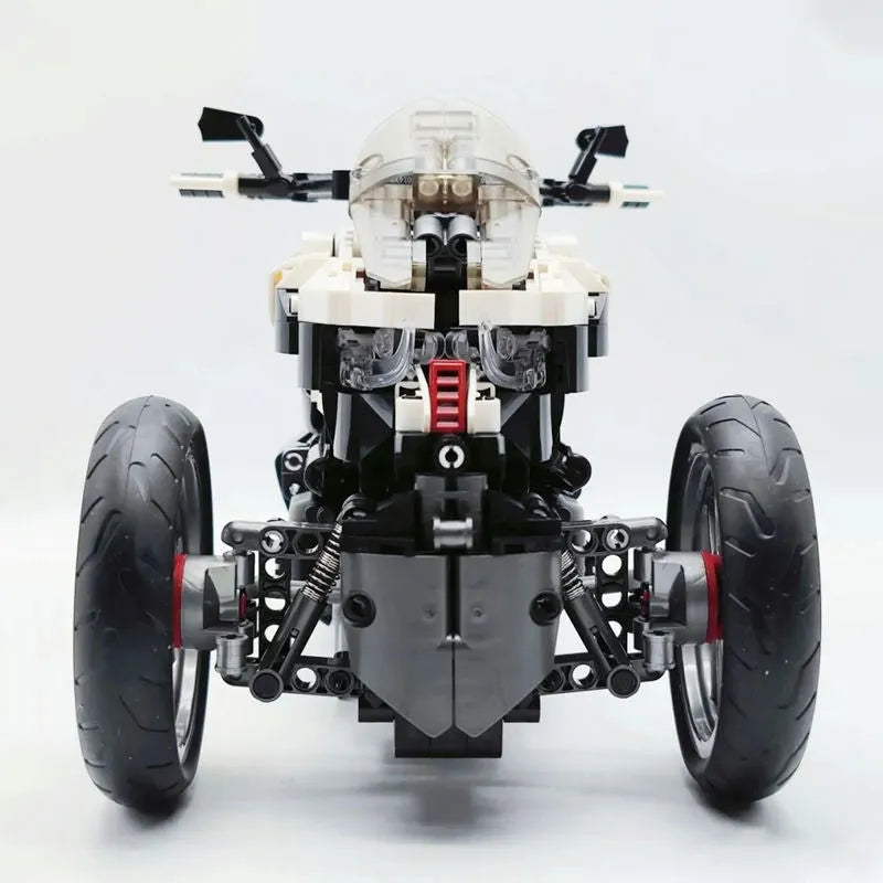 JieStar MOC Building Block Set: Honda Neo Wing Bike RC Motorcycle 91024