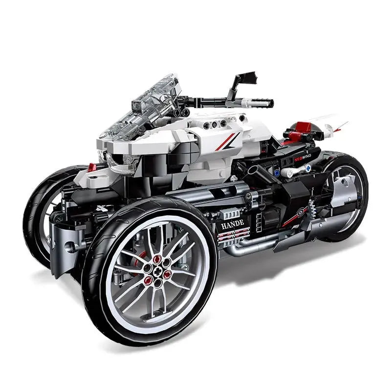 JieStar MOC Building Block Set: Honda Neo Wing Bike RC Motorcycle 91024