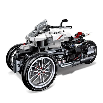 JieStar MOC Building Block Set: Honda Neo Wing Bike RC Motorcycle 91024
