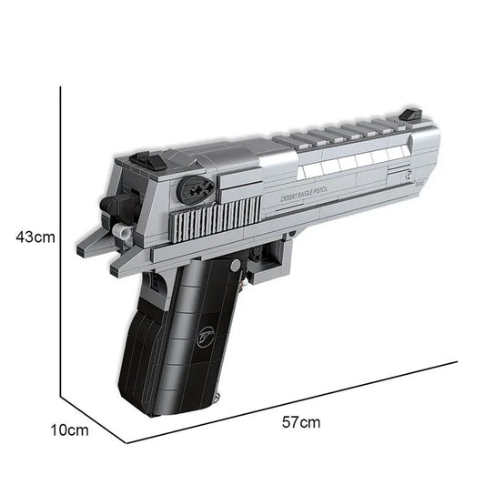 JieStar MOC Building Block Set: Desert Eagle Pistol Gun 92400