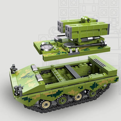 JieStar MOC Building Block Set: Red Arrow 10 anti-tank Missile, Model 61061