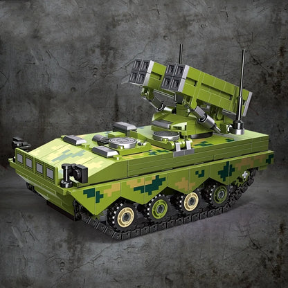 JieStar MOC Building Block Set: Red Arrow 10 anti-tank Missile, Model 61061