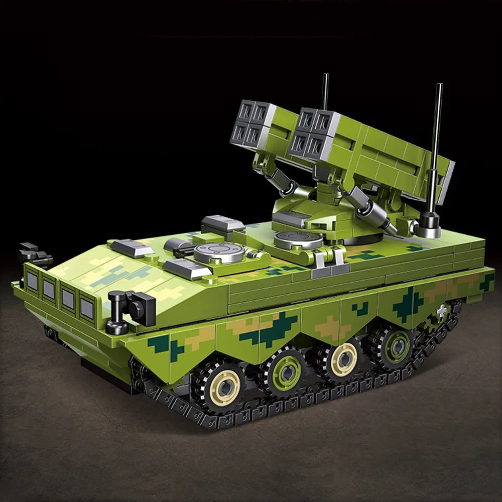 JieStar MOC Building Block Set: Red Arrow 10 anti-tank Missile, Model 61061