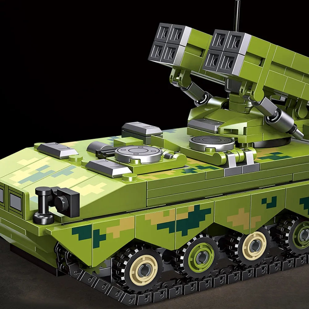 JieStar MOC Building Block Set: Red Arrow 10 anti-tank Missile, Model 61061