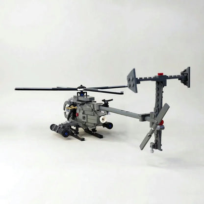 JieStar MOC Building Block Set: Rocket Attack Bird Helicopter, Model 61043
