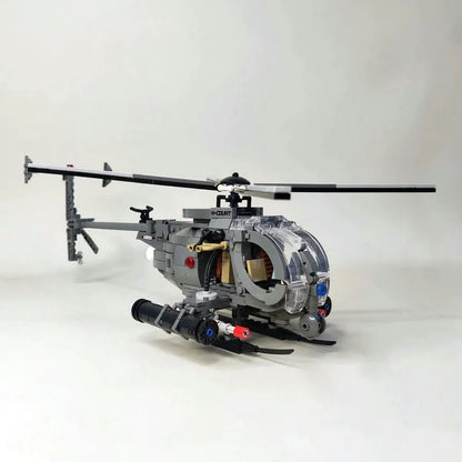 JieStar MOC Building Block Set: Rocket Attack Bird Helicopter, Model 61043