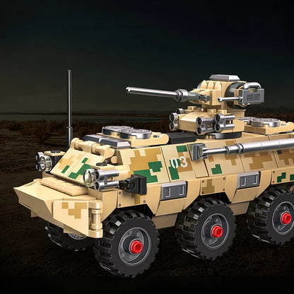 JieStar MOC Building Block Set: Type 92 Infantry Fighting Vehicle, Model 61060