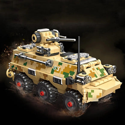 JieStar MOC Building Block Set: Type 92 Infantry Fighting Vehicle, Model 61060
