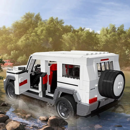 JieStar MOC Building Block Set: Off Road Car AWD G65 Truck SUV 92002