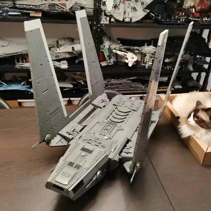 JieStar MOC Building Block Set: Star Wars Rogue MOC Cargo Shuttle Space Ship
