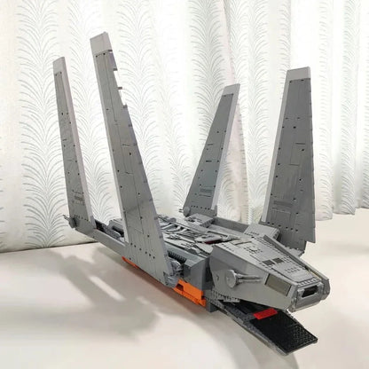 JieStar MOC Building Block Set: Star Wars Rogue MOC Cargo Shuttle Space Ship