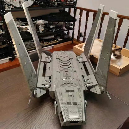JieStar MOC Building Block Set: Star Wars Rogue Cargo Shuttle Spaceship, Model 67108
