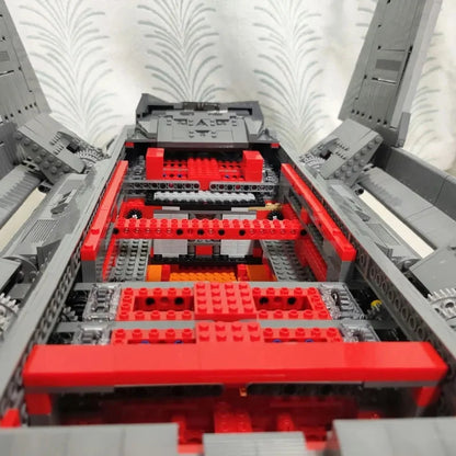 JieStar MOC Building Block Set: Star Wars Rogue MOC Cargo Shuttle Space Ship