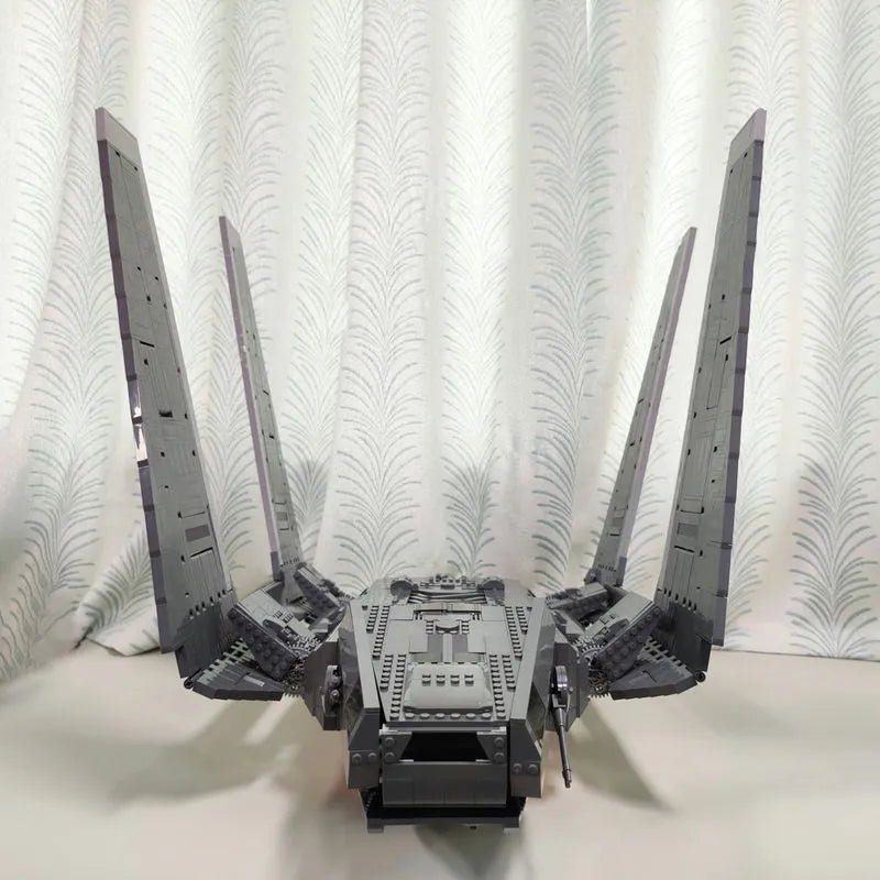 JieStar MOC Building Block Set: Star Wars Rogue Cargo Shuttle Spaceship, Model 67108