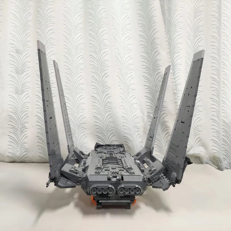 JieStar MOC Building Block Set: Star Wars Rogue Cargo Shuttle Spaceship, Model 67108