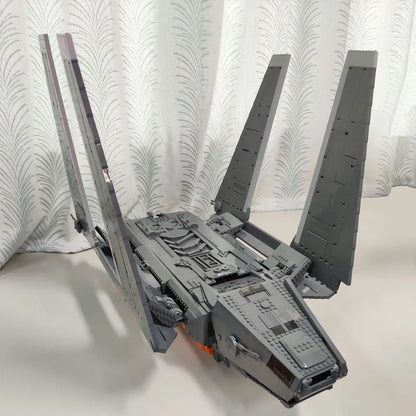 JieStar MOC Building Block Set: Star Wars Rogue Cargo Shuttle Spaceship, Model 67108