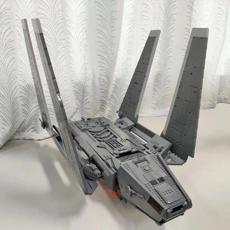 JieStar MOC Building Block Set: Star Wars Rogue MOC Cargo Shuttle Space Ship