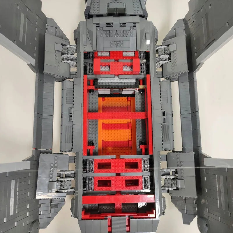 JieStar MOC Building Block Set: Star Wars Rogue Cargo Shuttle Spaceship, Model 67108