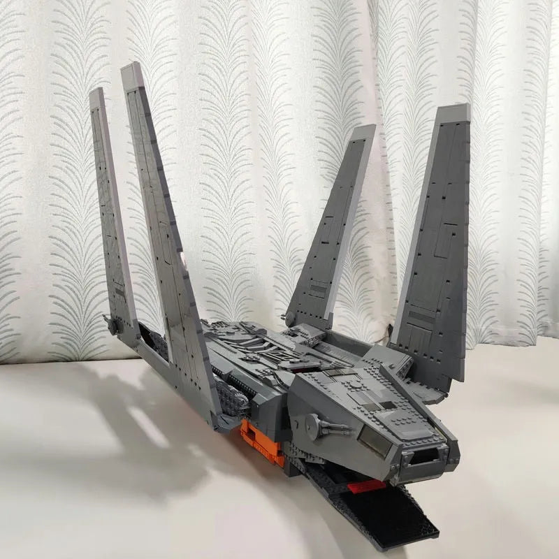 JieStar MOC Building Block Set: Star Wars Rogue Cargo Shuttle Spaceship, Model 67108